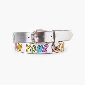 Brand New Levi’s Go Easy on your beautiful self leather belt sz 40